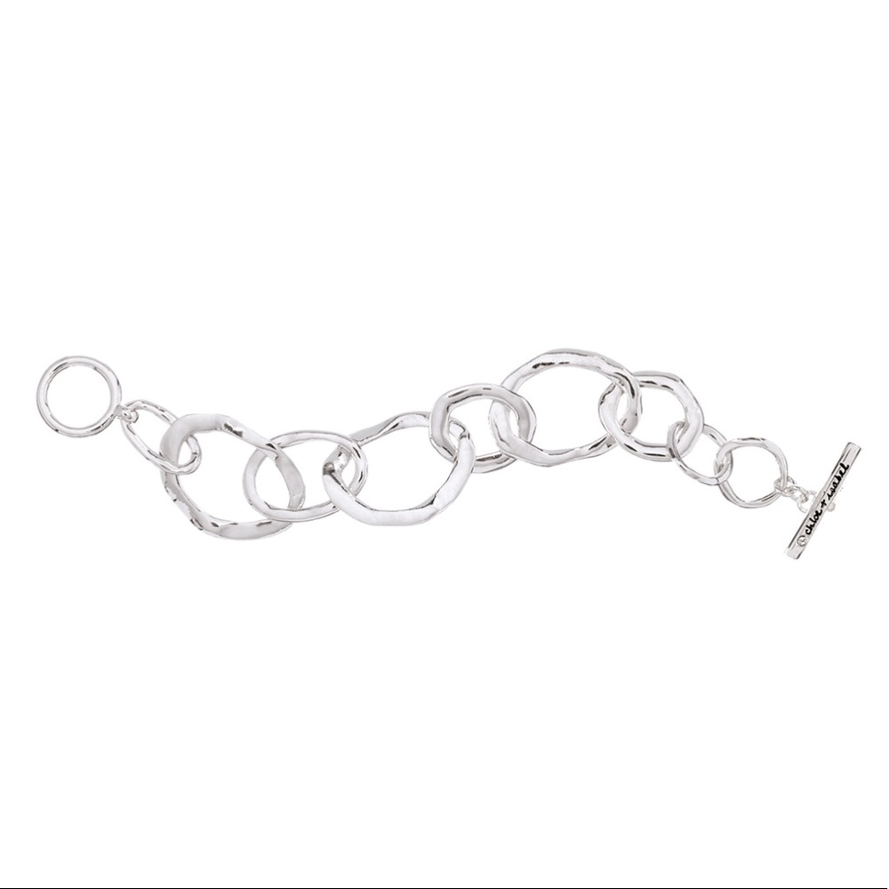 Organic Link Toggle Bracelet